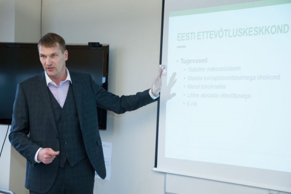 Rain Vääna Eesti ettevõtluskeskkonna plussid ja väljakutsed